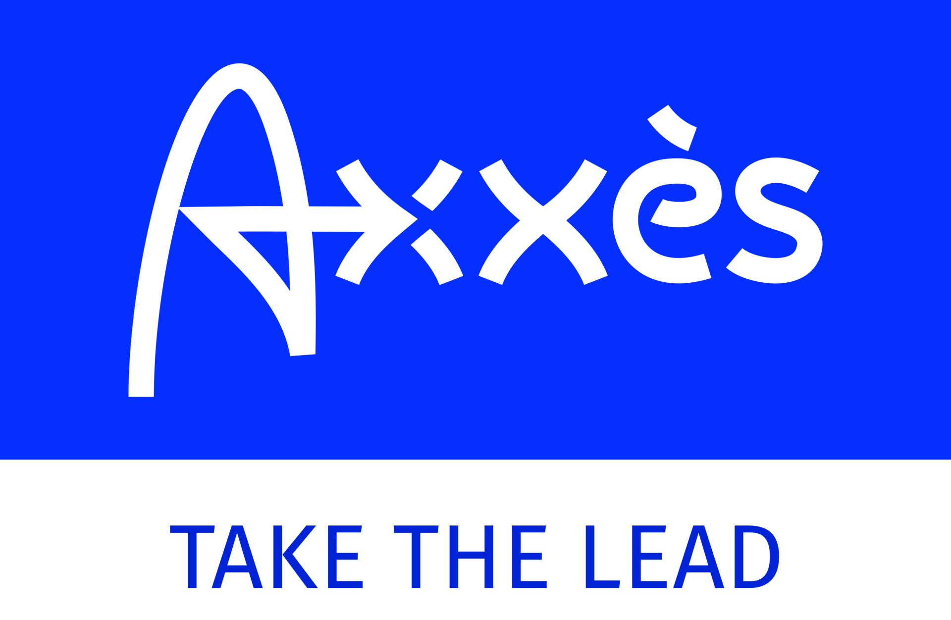 Logo-aplat-take-the-lead-a-part-bleu